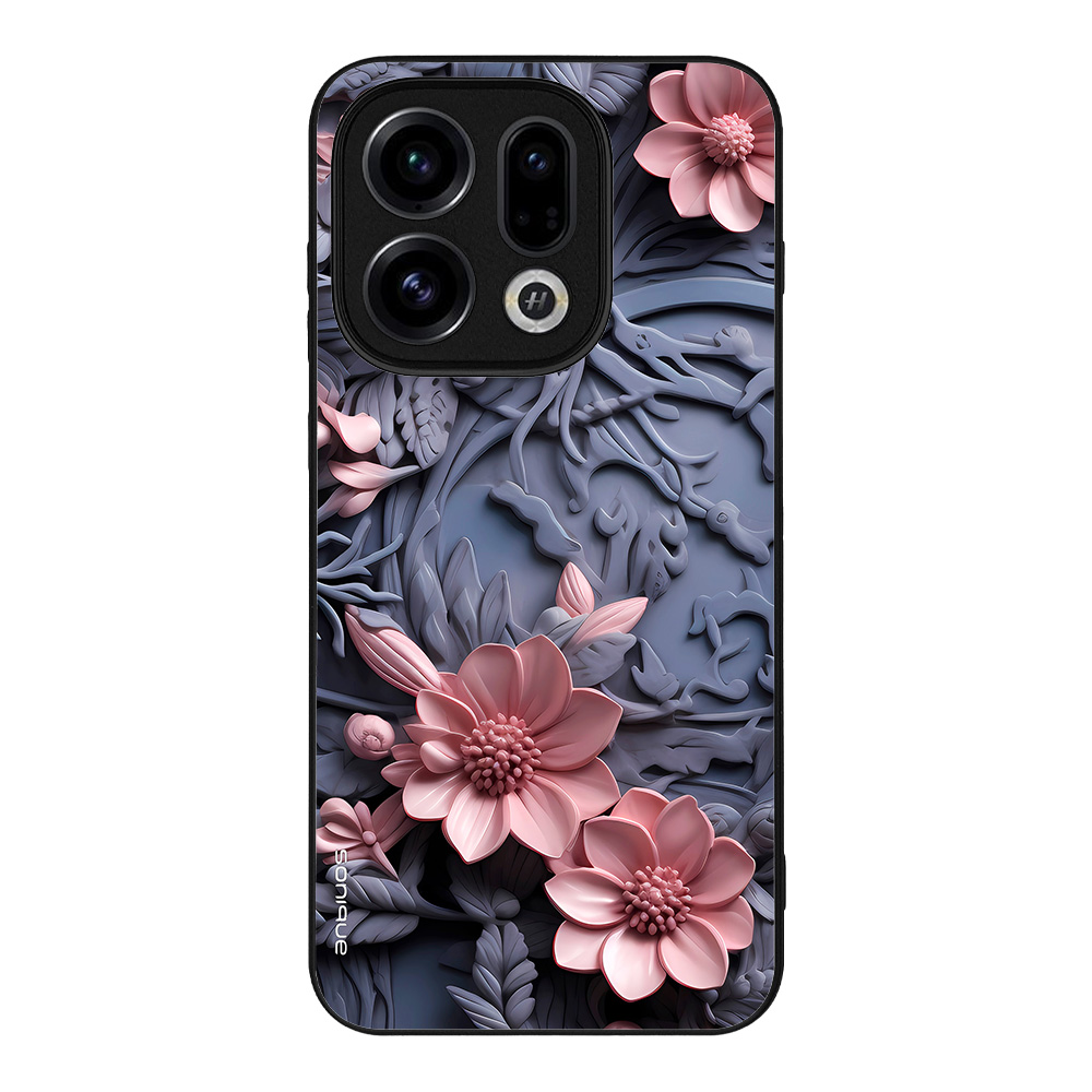 Θήκη Sonique 3D Flower Series για Oppo Find X9 5G Ροζ 02