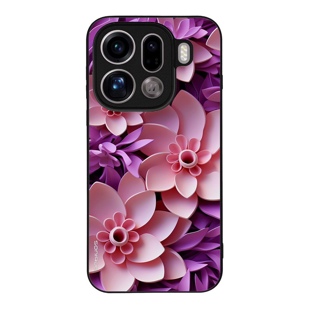 Θήκη Sonique 3D Flower Series για Oppo Find X9 Pro 5G Ροζ