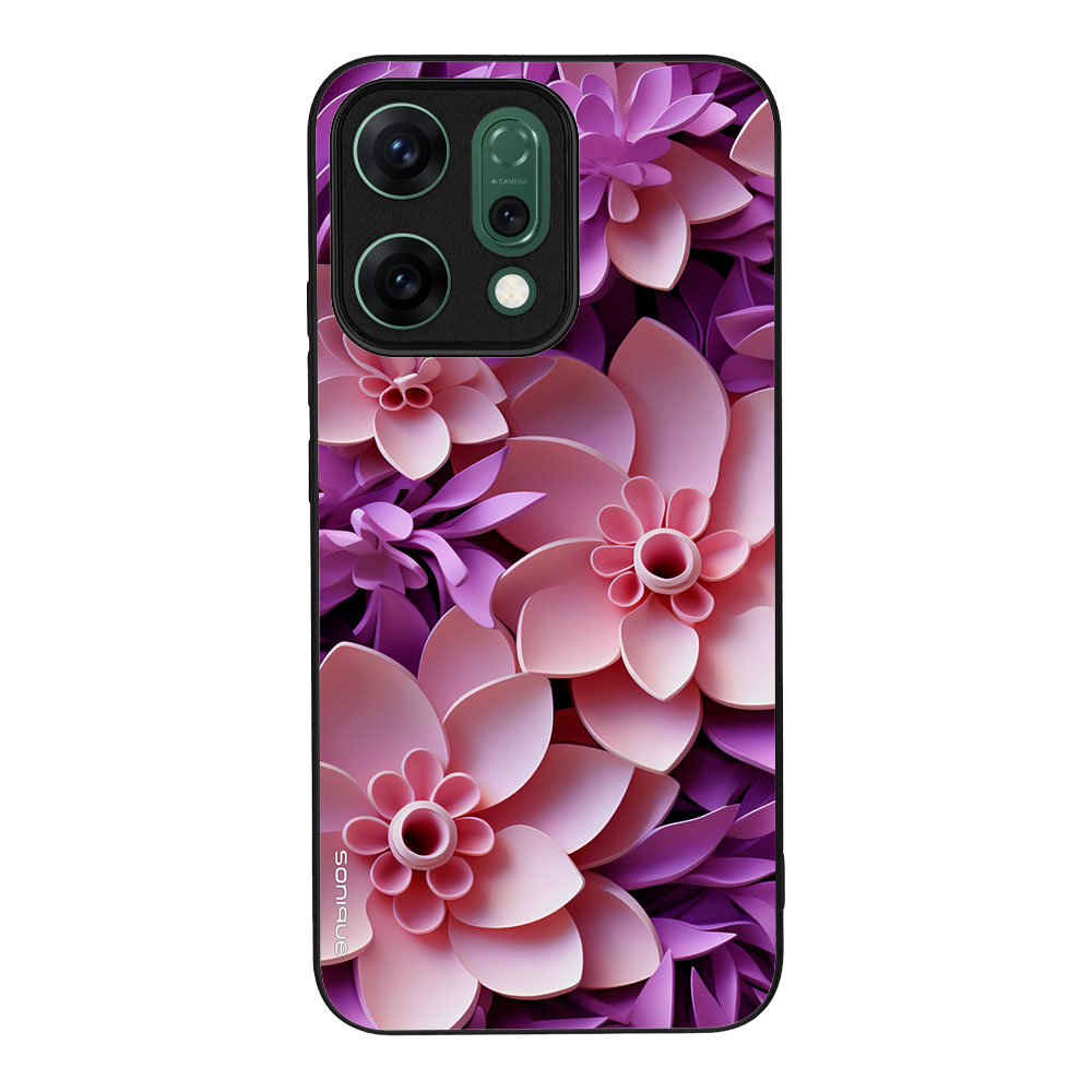 Θήκη Sonique 3D Flower Series για Oppo Reno14 5G Ροζ