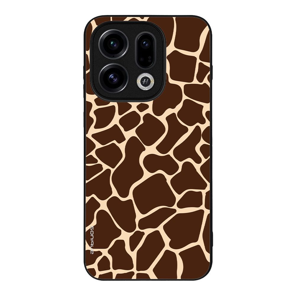 Θήκη Sonique Animal Print Series για Oppo Find X9 5G Giraffe 01