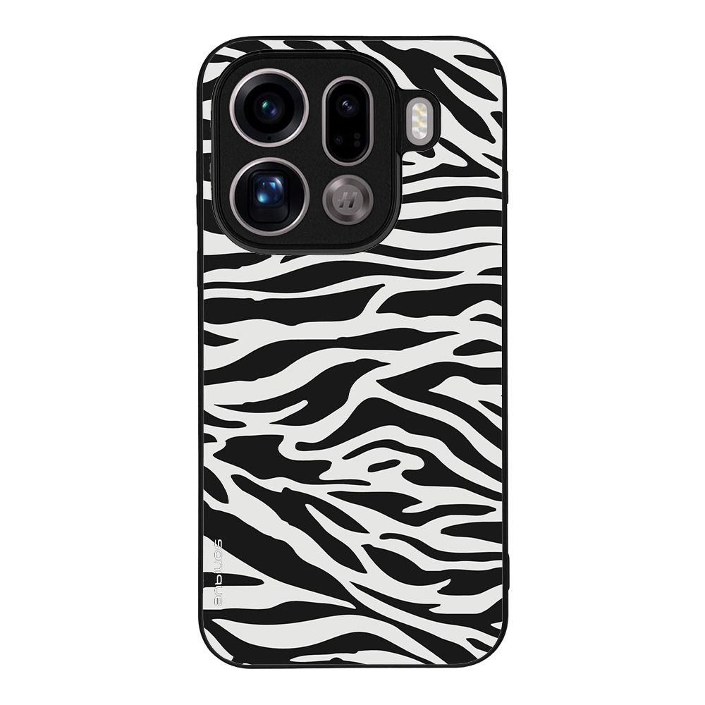 Θήκη Sonique Animal Print Series για Oppo Find X9 Pro 5G Zebra