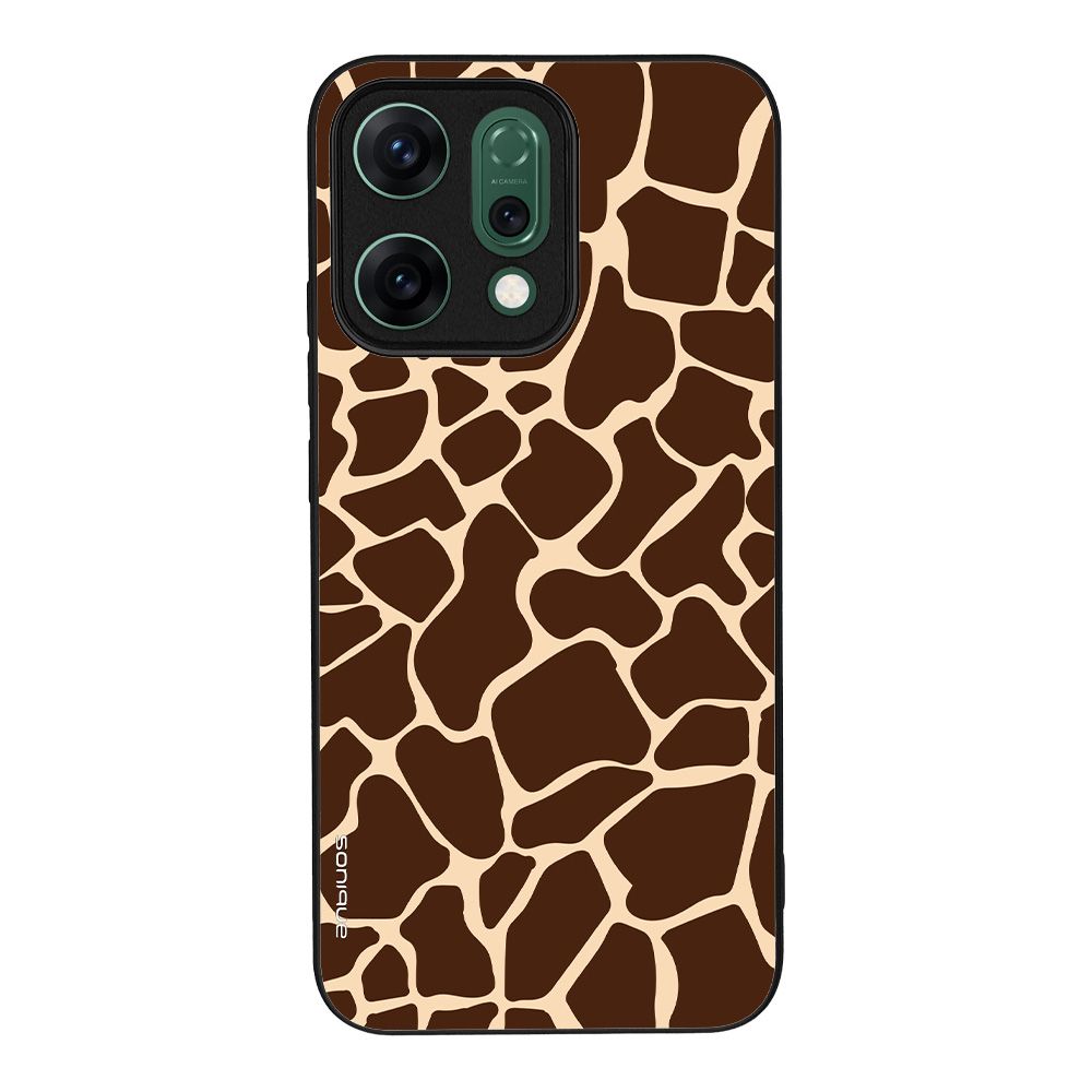 Θήκη Sonique Animal Print Series για Oppo Reno14 5G Giraffe 01