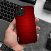 Θήκη Sonique Carbon Series για Google Pixel 10 5G / Pixel 10 Pro 5G Κόκκινο