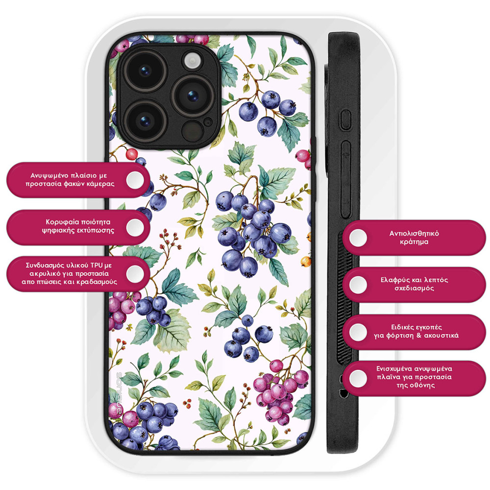 Θήκη Sonique Fruit Series για Google Pixel 10 5G / Pixel 10 Pro 5G Μύρτιλο