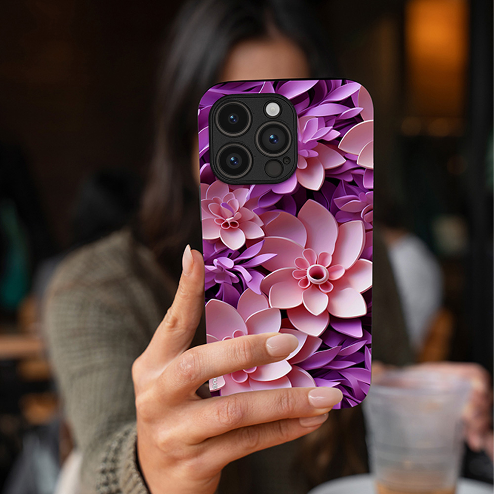 Θήκη Sonique 3D Flower Series για Realme GT 8 Pro 5G Ροζ