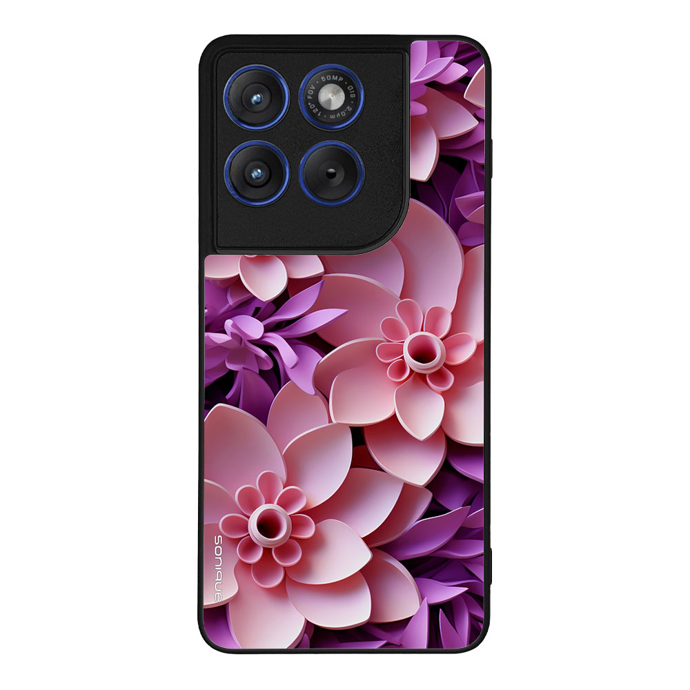 Θήκη Sonique 3D Flower Series για Motorola Edge 70 5G Ροζ