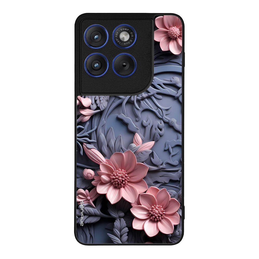 Θήκη Sonique 3D Flower Series για Motorola Edge 70 5G Ροζ 02