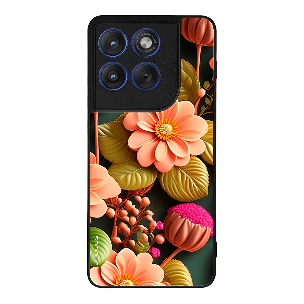 Θήκη Sonique 3D Flower Series για Motorola Edge 70 5G Σομόν