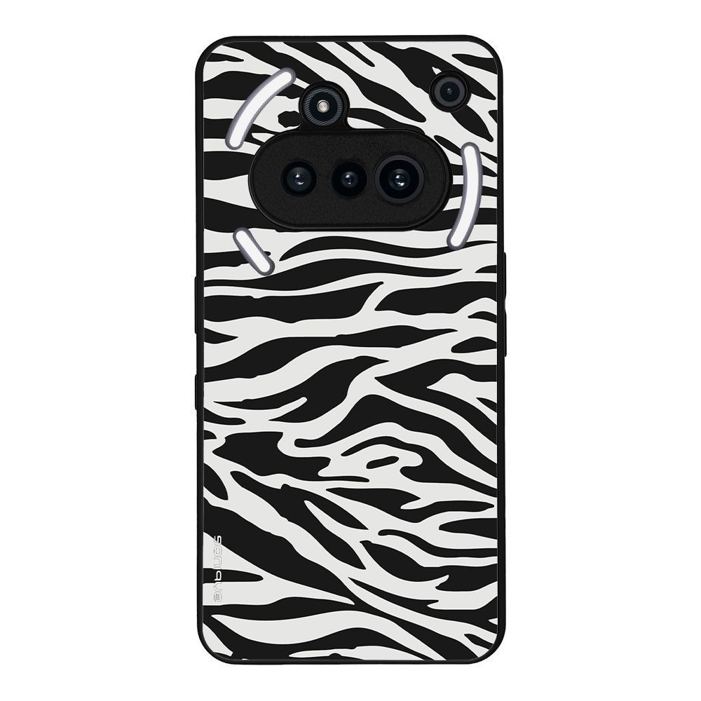 Θήκη Sonique Animal Print Series για Nothing Nothing Phone 3a Zebra