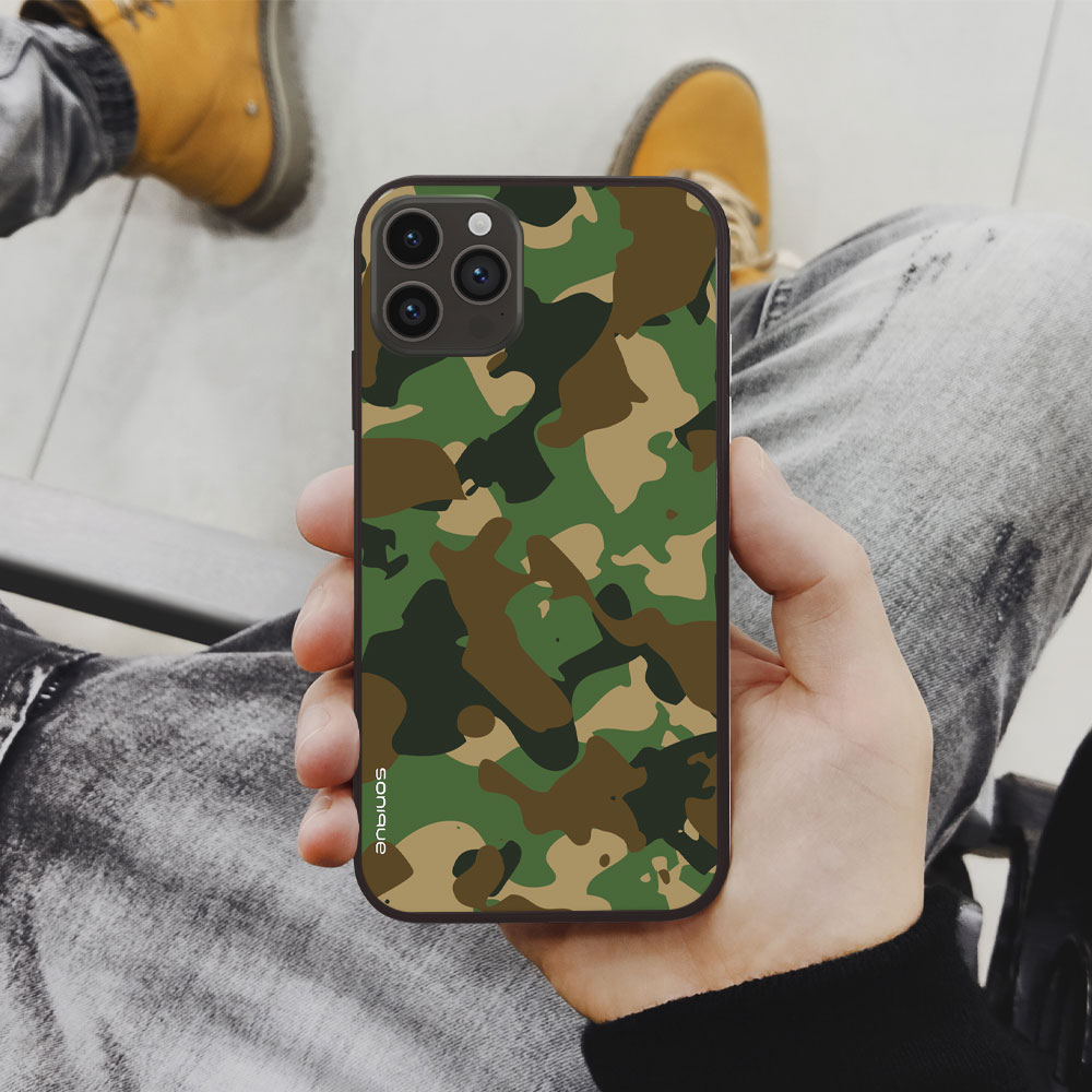 Θήκη Sonique Camouflage Army Series για Nothing Phone 3a Πράσινο