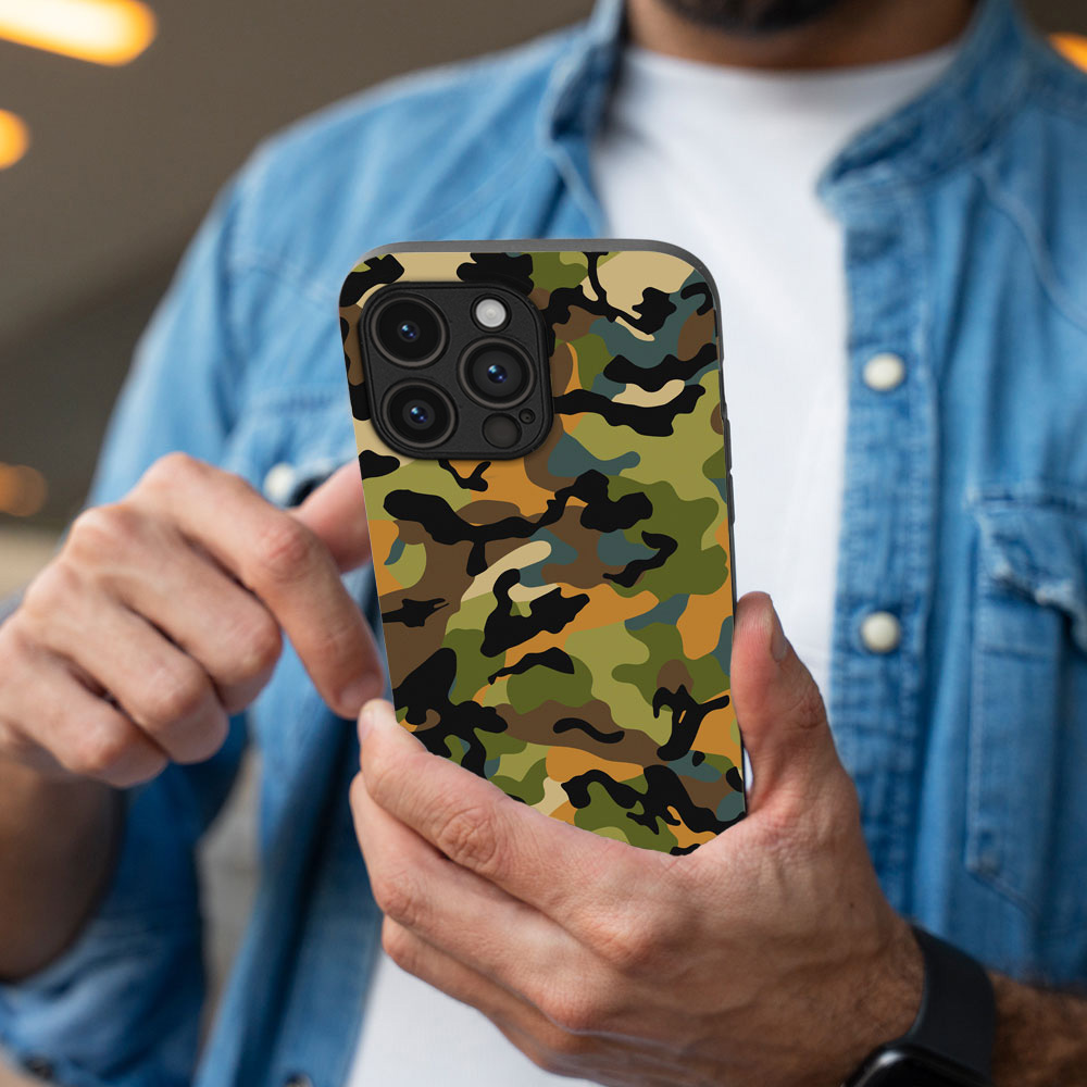 Θήκη Sonique Camouflage Army Series για Nothing Phone 3a Πράσινο 01