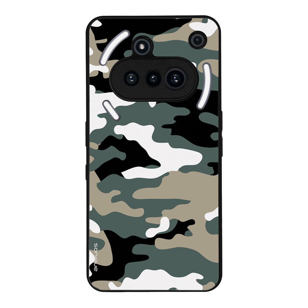 Θήκη Sonique Camouflage Army Series για Nothing Phone 3a Χακί