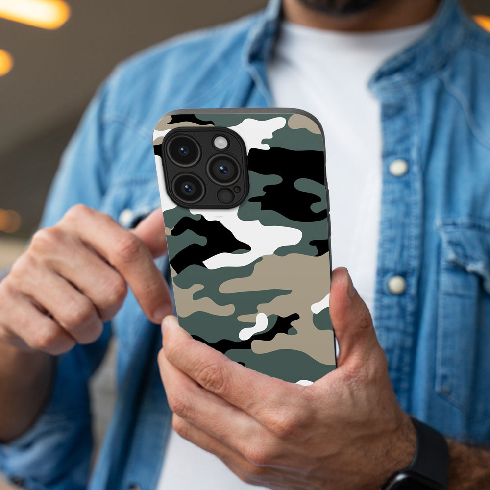 Θήκη Sonique Camouflage Army Series για Nothing Phone 3a Χακί