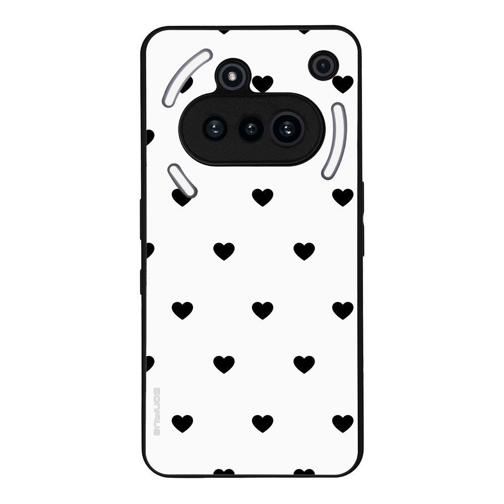Θήκη Sonique Heart Series για Nothing Phone 3a Λευκό