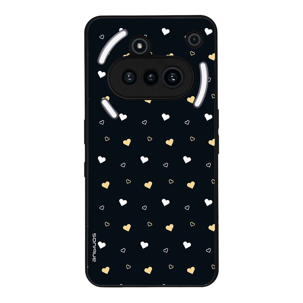 Θήκη Sonique Heart Series για Nothing Phone 3a Μαύρο 01
