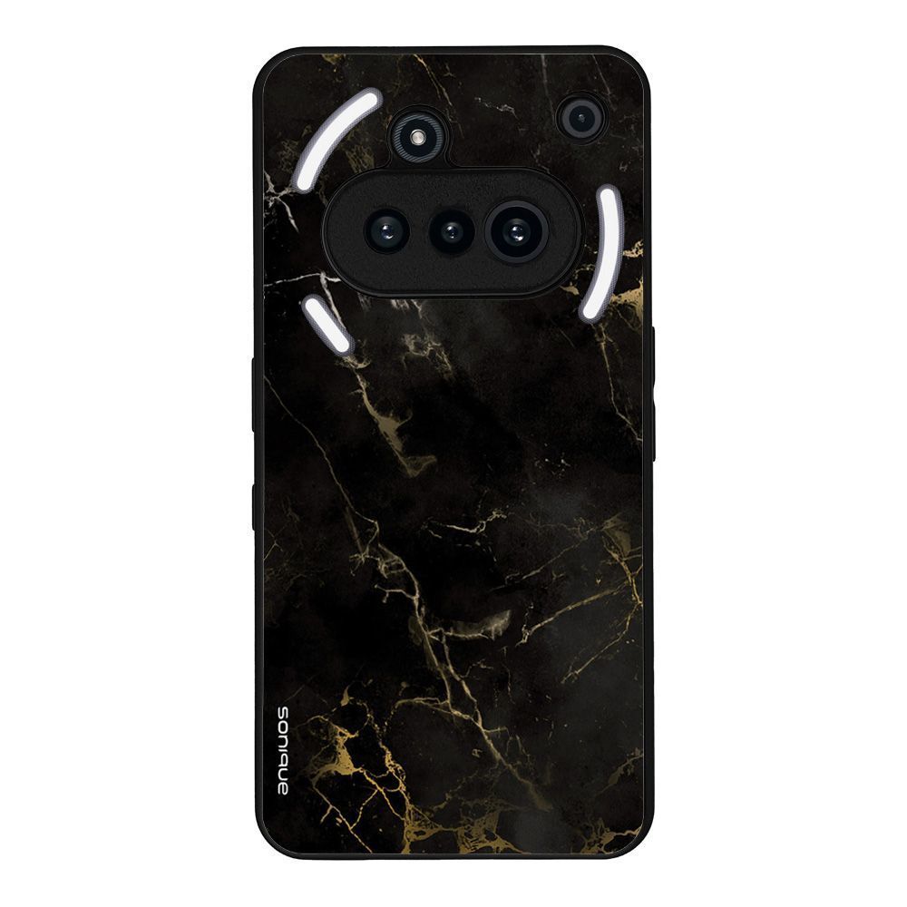 Θήκη Sonique Marble Series για Nothing Phone 3a Μαύρο 01