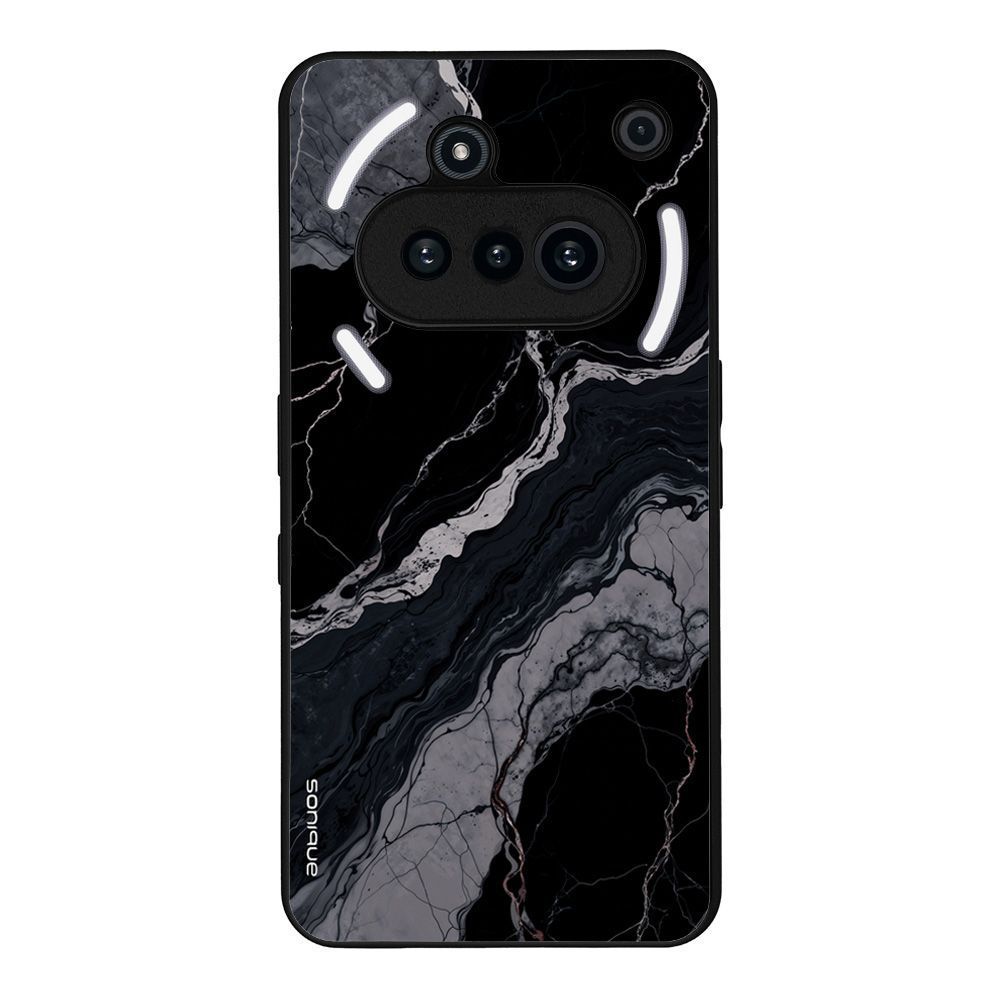 Θήκη Sonique Marble Series για Nothing Phone 3a Μαύρο 02