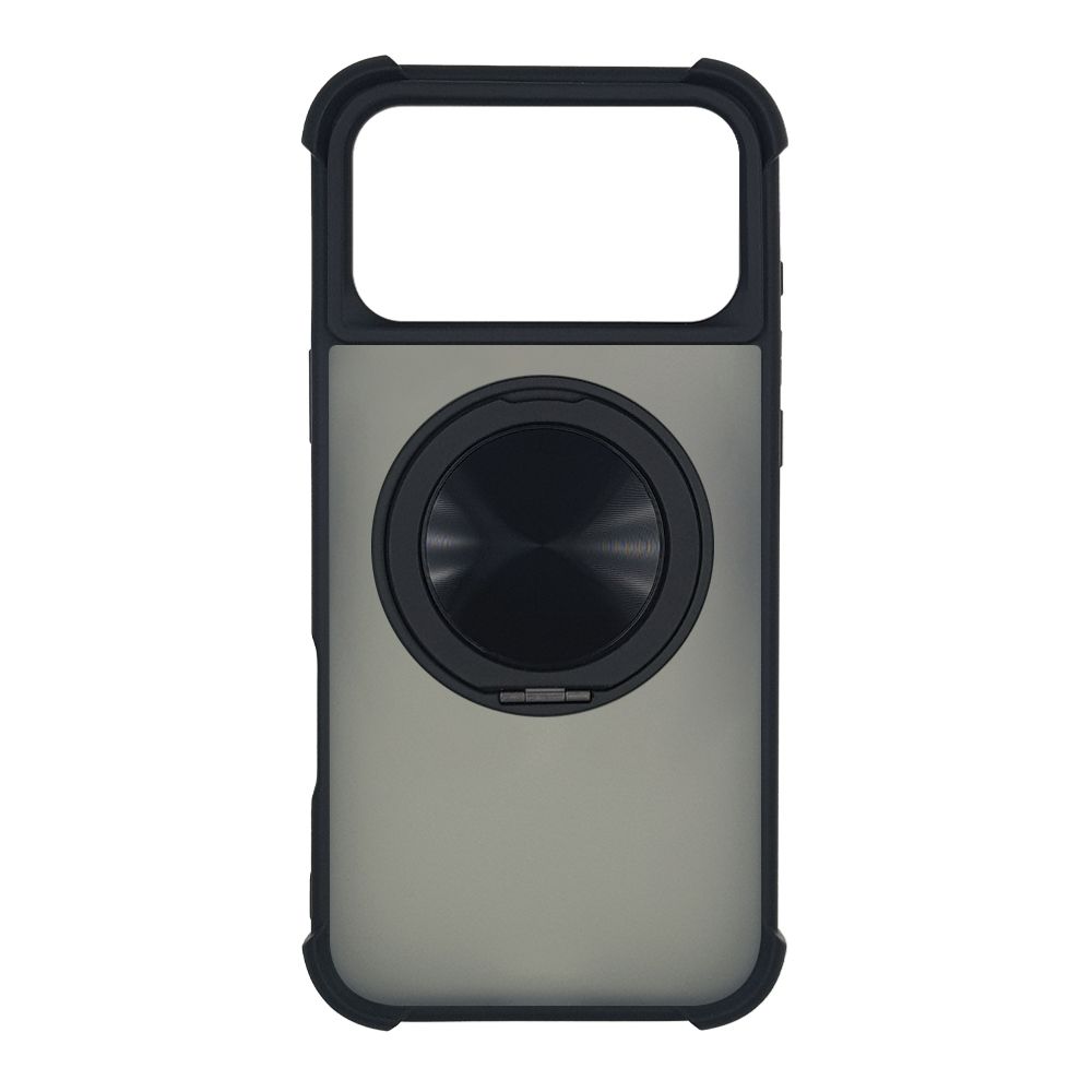 Θήκη Magnetic MagMatte Ring Sonique Apple iPhone 17 Pro Μαύρο
