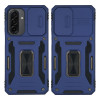Θήκη Ring Armor CamShield Sonique για Samsung Galaxy A17 4G / Galaxy A17 5G / Galaxy A18 4G / Galaxy A18 5G Μπλέ