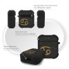 Θήκη Σιλικόνης Sonique Zodiac Series για AirPods 1/2 Cancer