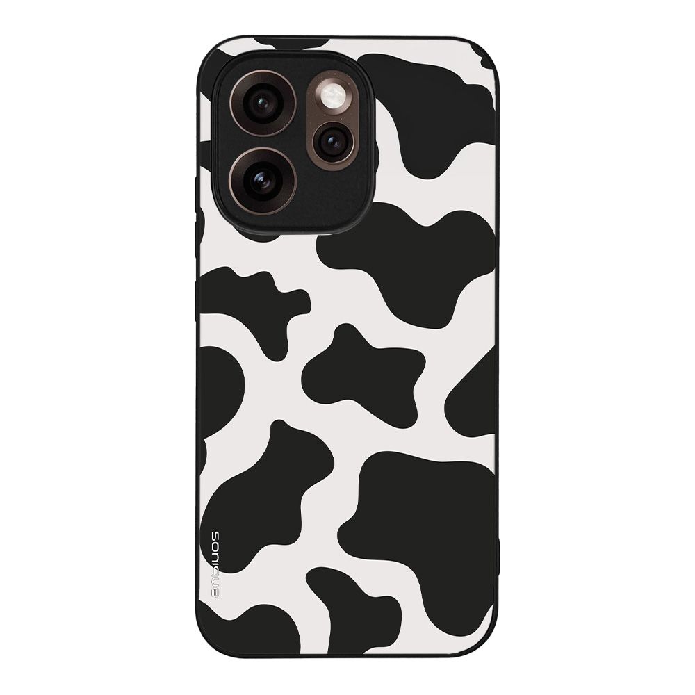 Θήκη Sonique Animal Print Series για Oppo Reno15 Pro 5G Cow 01