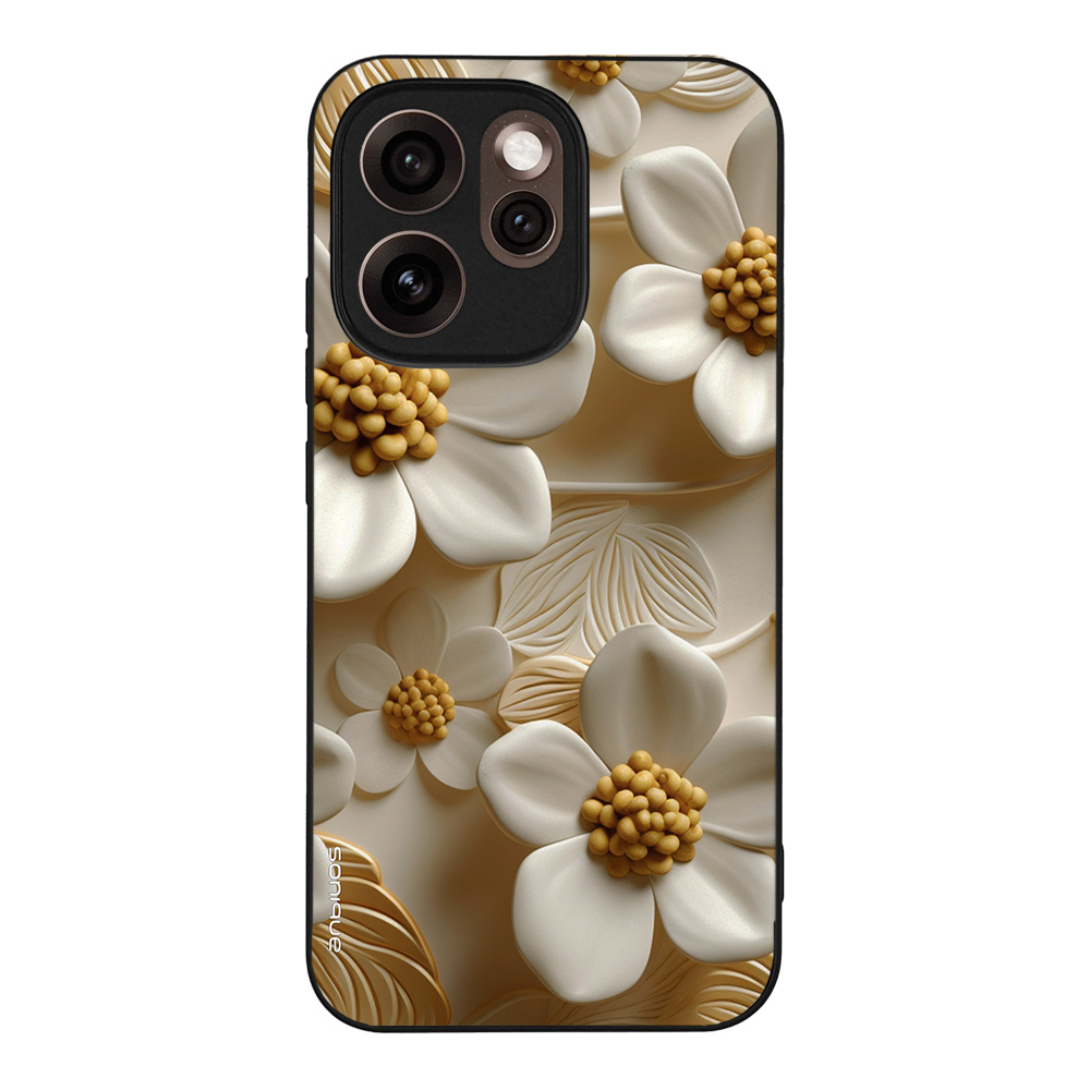 Θήκη Sonique 3D Flower Series για Oppo Reno15 Pro 5G Λευκό