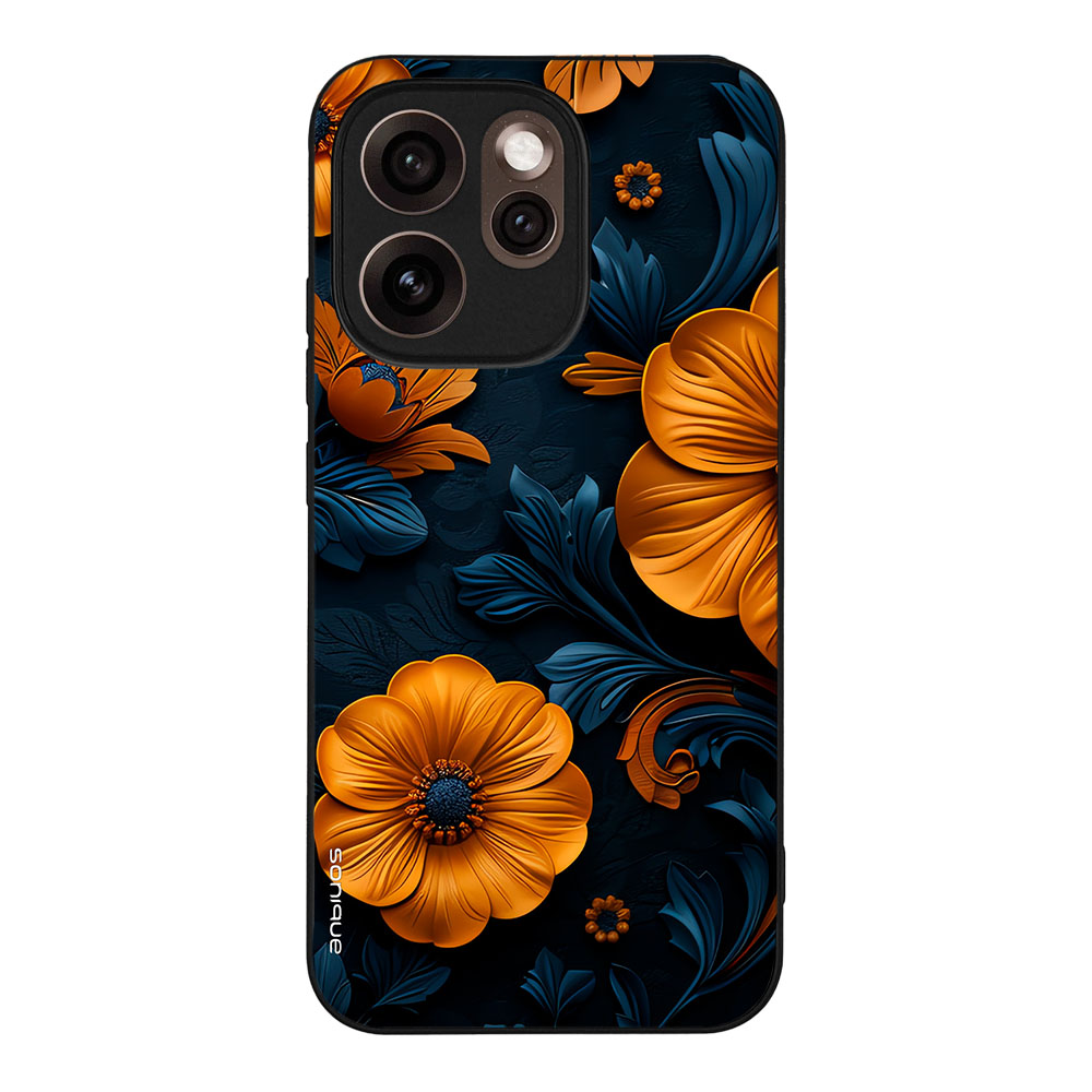 Θήκη Sonique 3D Flower Series για Oppo Reno15 Pro 5G Πορτοκαλί 01