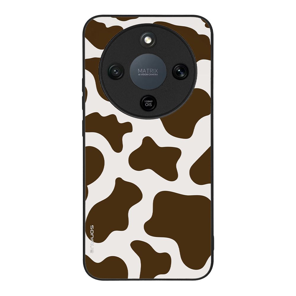 Θήκη Sonique Animal Print Series για Honor Magic8 Lite 5G Cow 02