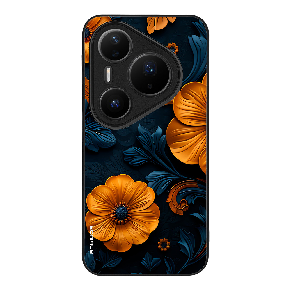 Θήκη Sonique 3D Flower Series για Huawei Pura 80 Pro 5G Πορτοκαλί 01