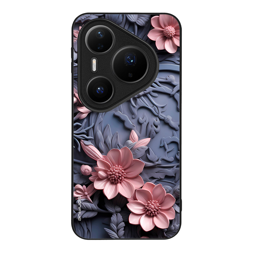 Θήκη Sonique 3D Flower Series για Huawei Pura 80 Pro 5G Ροζ 02