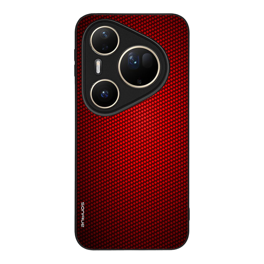 Θήκη Sonique Carbon Series για Huawei Pura 80 Ultra Κόκκινο