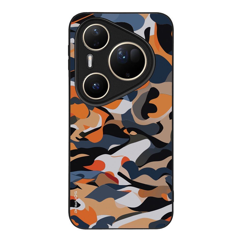 Θήκη Sonique Camouflage Army Series για Huawei Pura 80 Ultra Πορτοκαλί