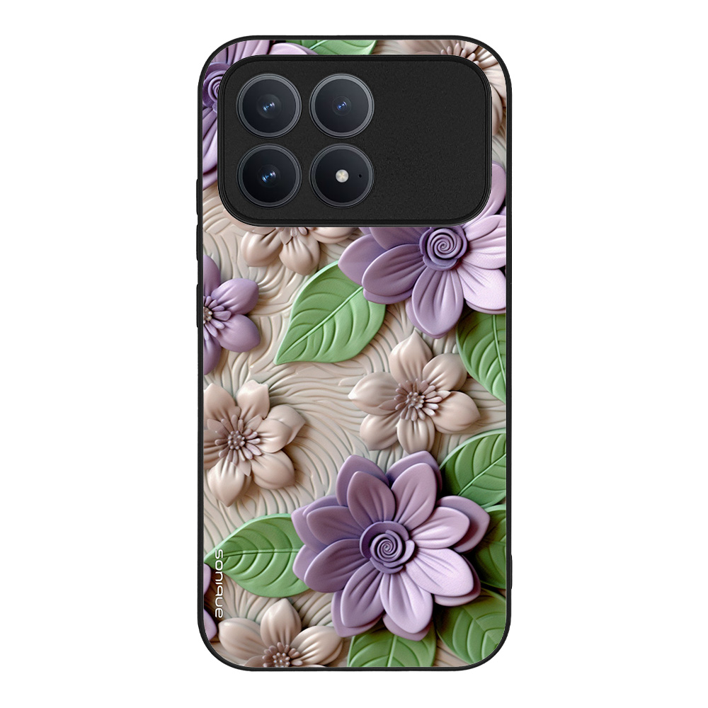 Θήκη Sonique 3D Flower Series για Xiaomi Poco F8 Pro 5G Βιολετί
