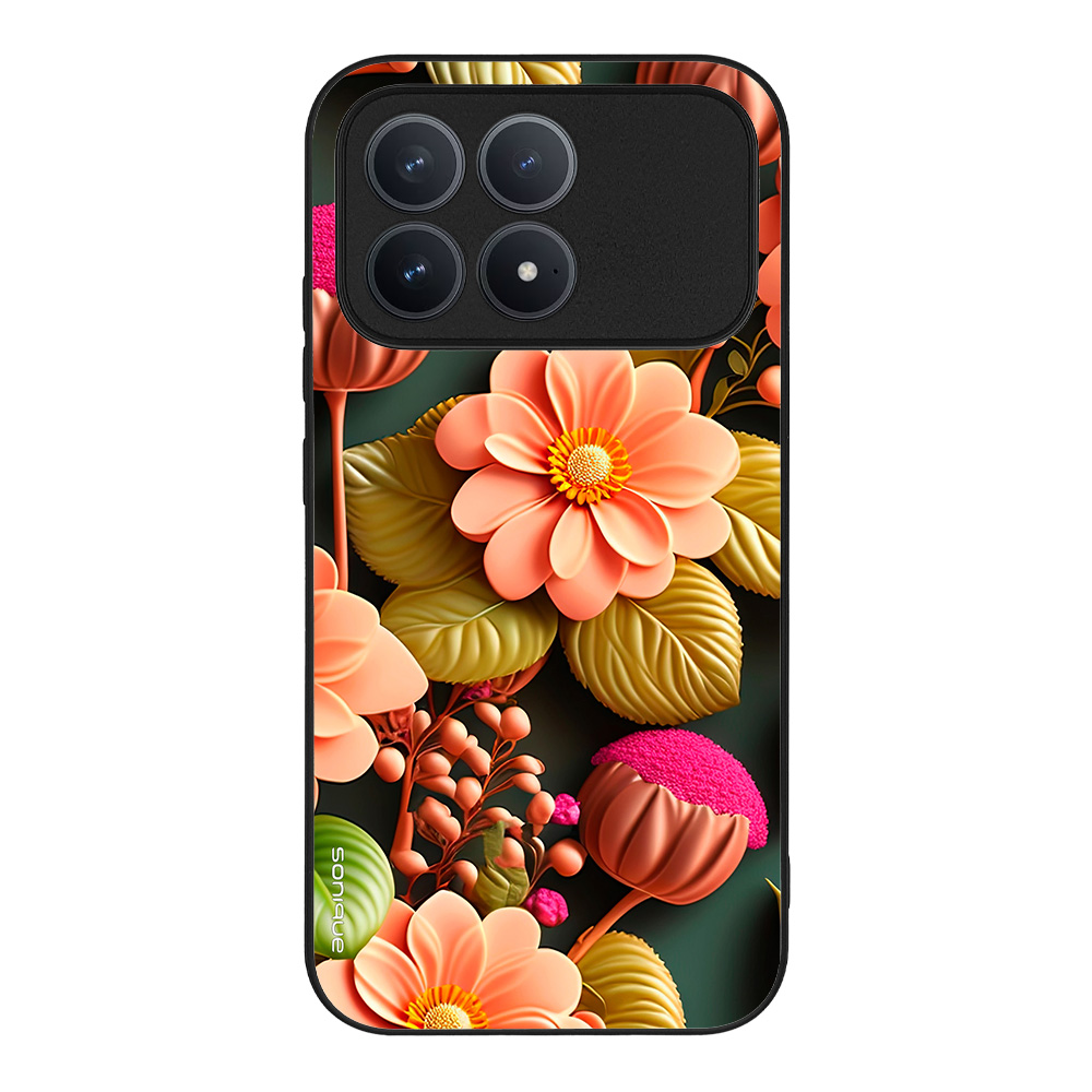 Θήκη Sonique 3D Flower Series για Xiaomi Poco F8 Pro 5G Σομόν
