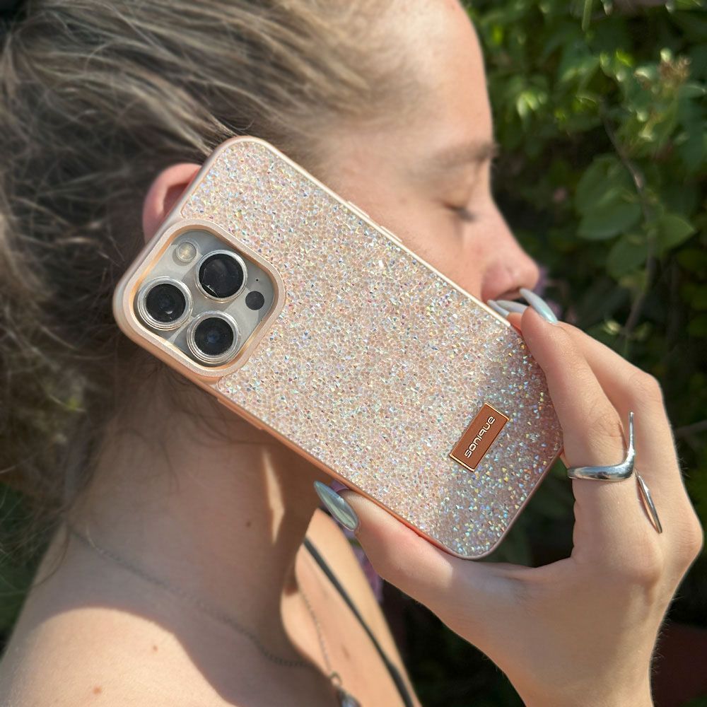 Θήκη Lux Diamond Sonique Samsung Galaxy S23 Ultra Χρυσό