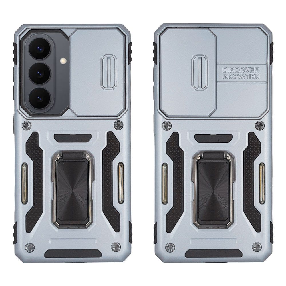 Θήκη Ring Armor CamShield Sonique για Samsung Galaxy S26 Γκρι