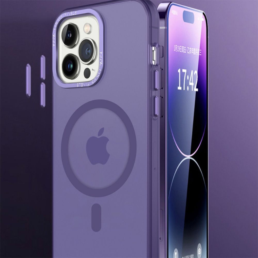 Θήκη Magnetic MagMatte Sonique Apple iPhone 17 Pro Max Ροζ