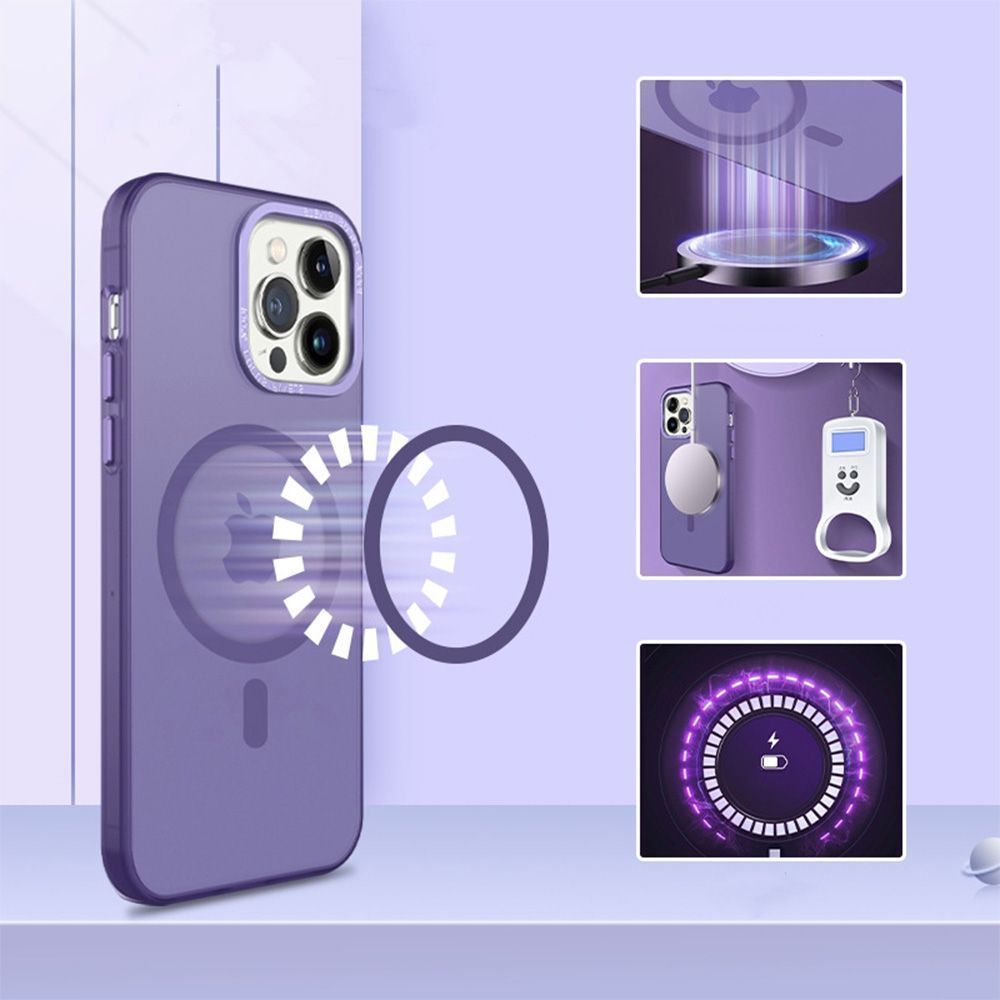 Θήκη Magnetic MagMatte Sonique Apple iPhone 17 Pro Max Ροζ