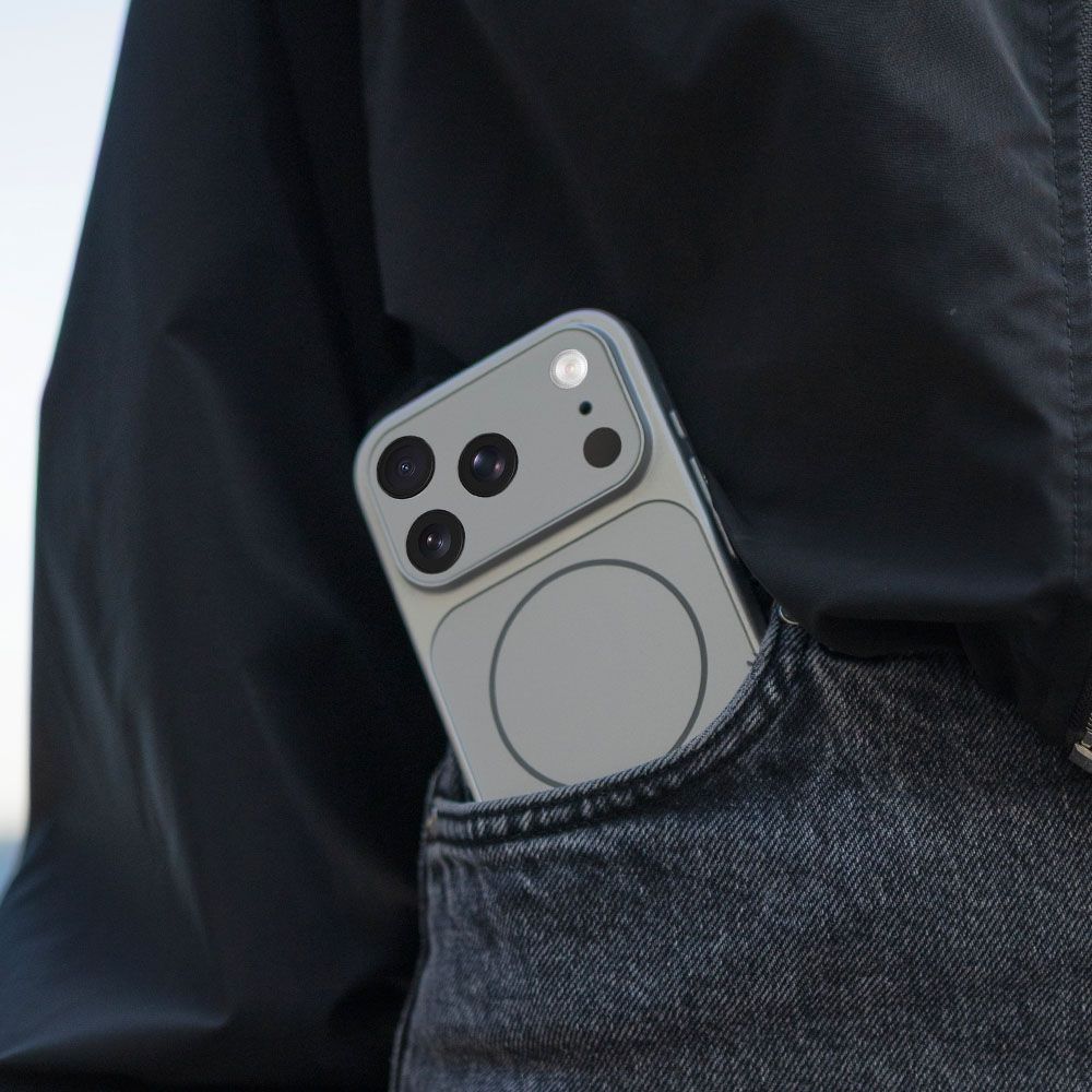 Θήκη Magnetic MagCore Sonique Apple iPhone 17 Ασημί
