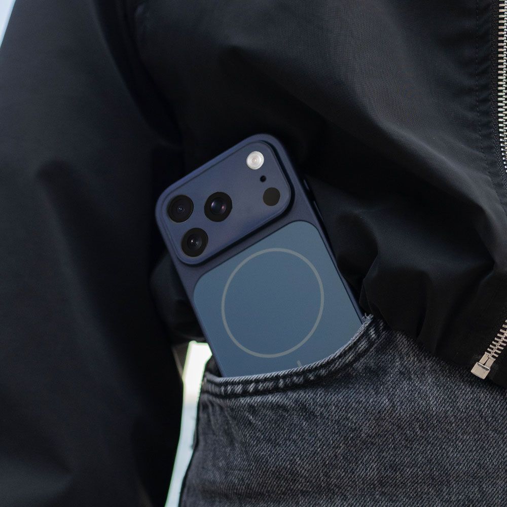 Θήκη Magnetic MagCore Sonique Apple iPhone 17 Μπλε Σκούρο
