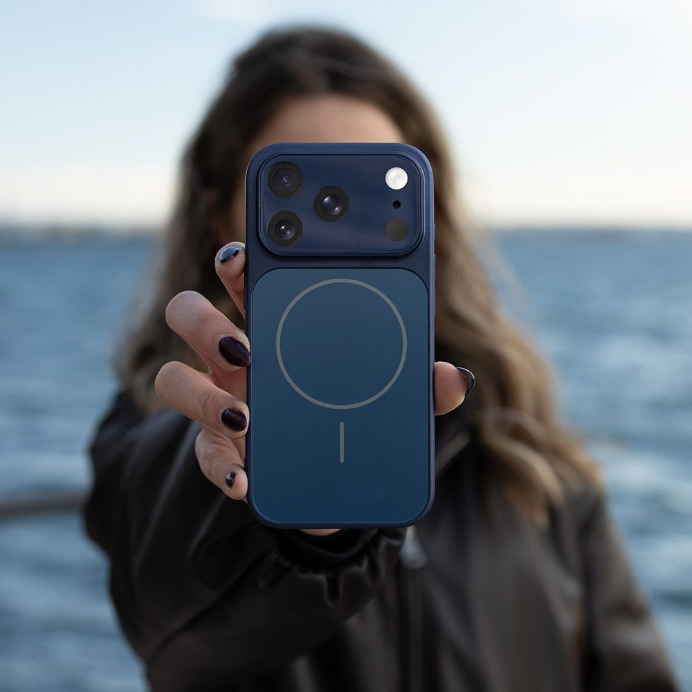 Θήκη Magnetic MagCore Sonique Apple iPhone 17 Μπλε Σκούρο