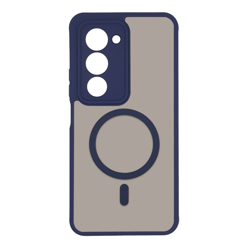 Θήκη Magnetic MagMatte Lens Sonique Xiaomi Redmi 15 4G / Redmi 15 5G Μπλε Σκούρο