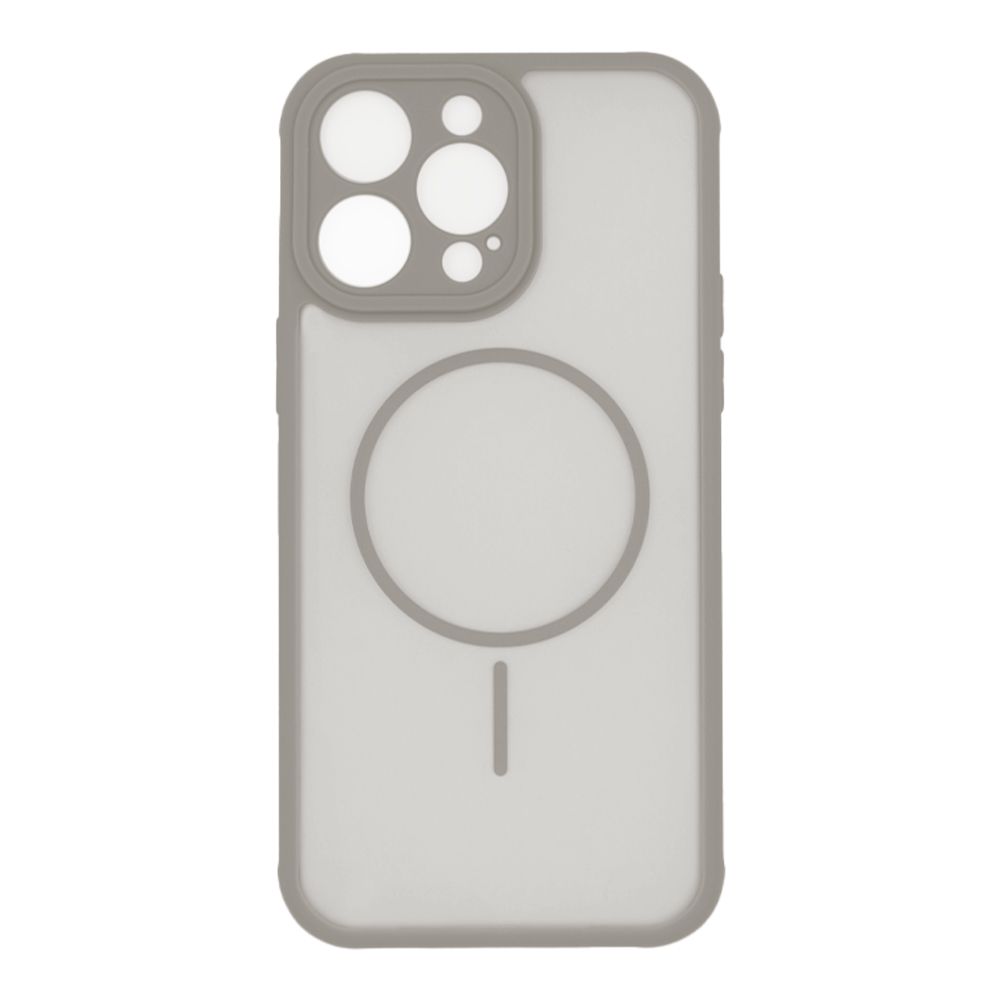 Θήκη Magnetic MagFrost Sonique Apple iPhone 14 Pro Max Ανοιχτό Γκρι