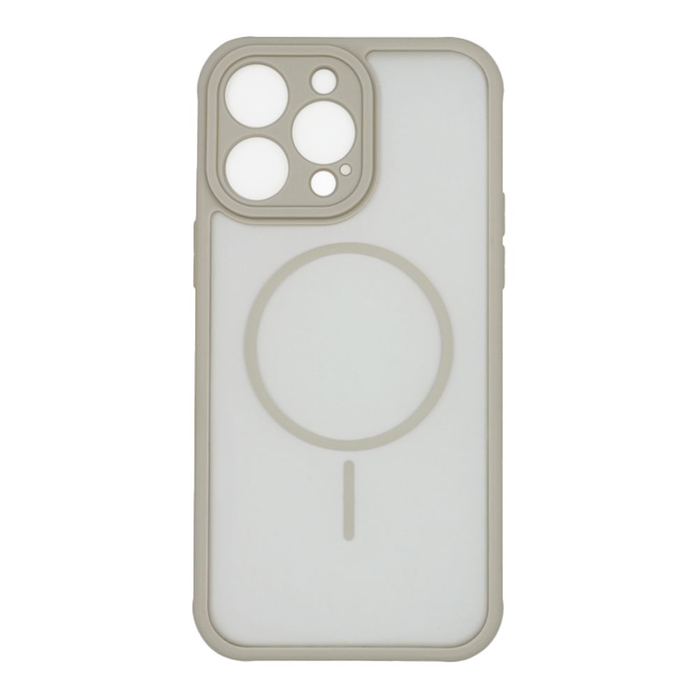 Θήκη Magnetic MagFrost Sonique Apple iPhone 15 Pro Max Μπεζ