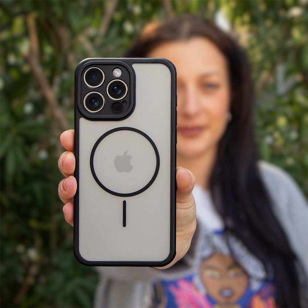 Θήκη Magnetic MagFrost Sonique Apple iPhone 16 Μαύρο 01