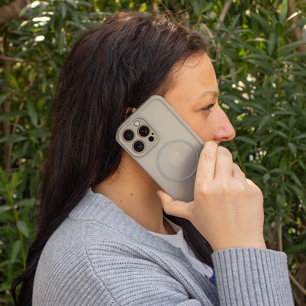 Θήκη Magnetic MagFrost Sonique Apple iPhone 17 Ανοιχτό Γκρι