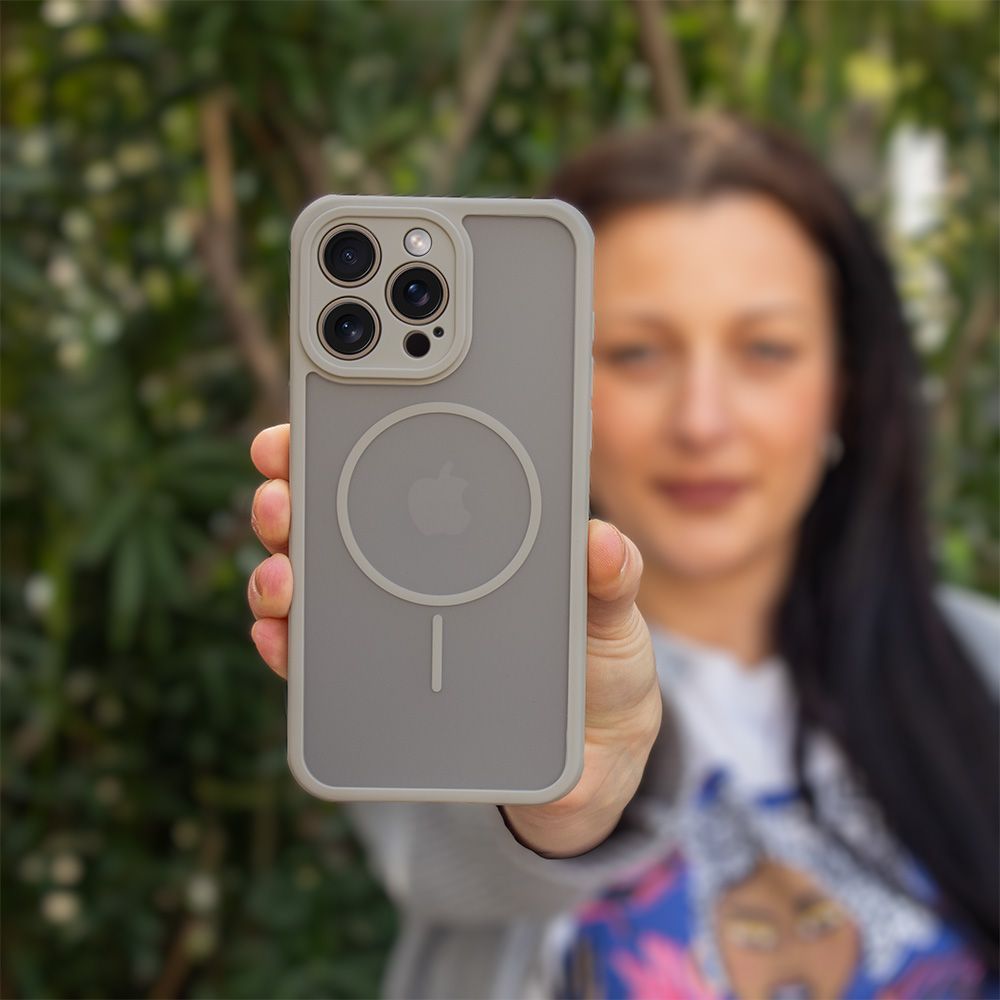 Θήκη Magnetic MagFrost Sonique Apple iPhone 17 Μπεζ