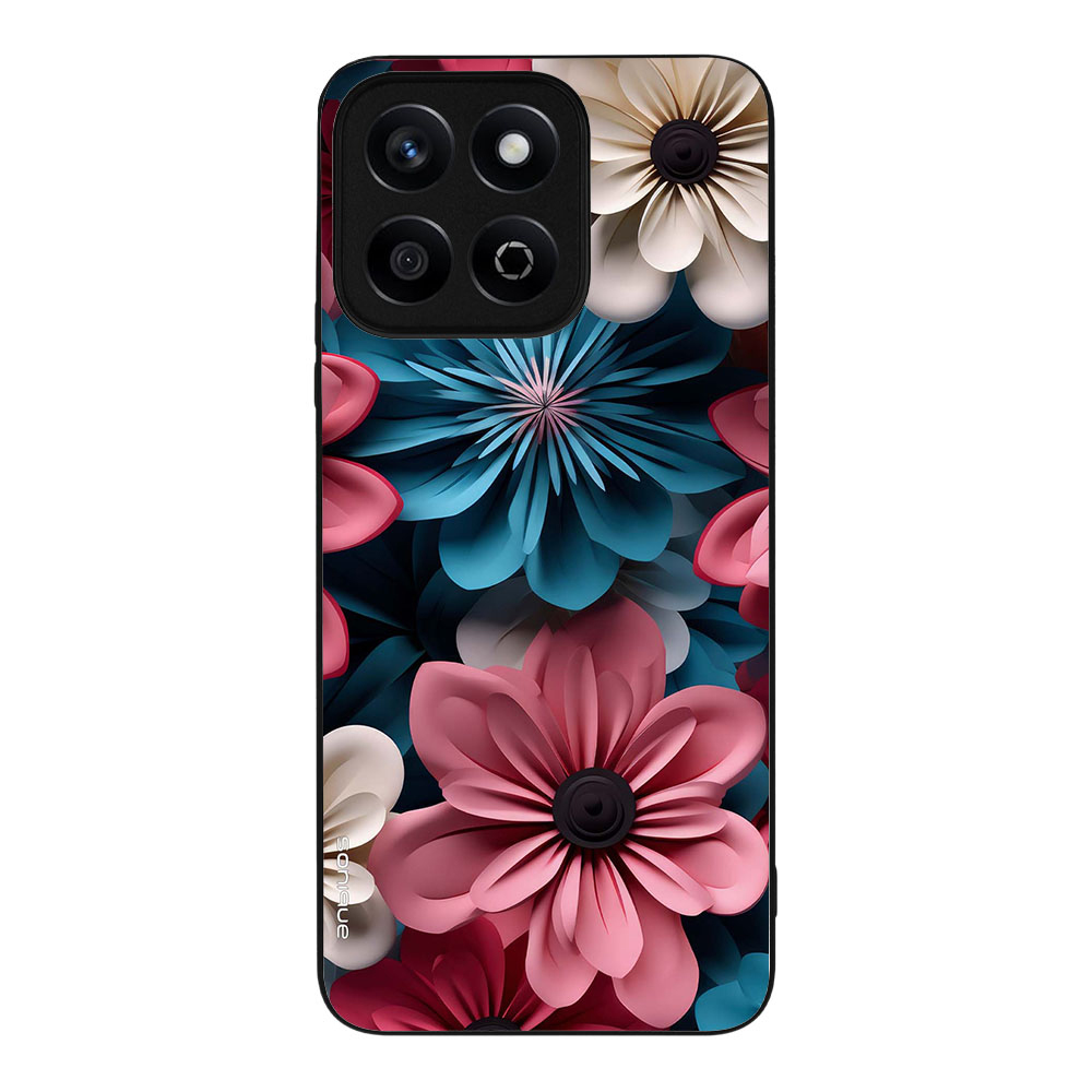 Θήκη Sonique 3D Flower Series για Honor X7c Ροζ 01