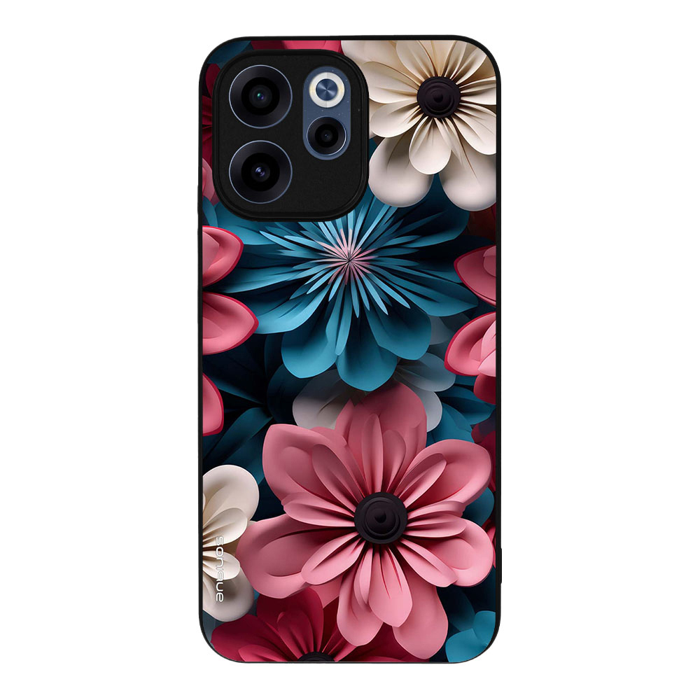 Θήκη Sonique 3D Flower Series για Oppo Reno15 F 5G / Oppo Reno15 FS 5G Ροζ 01