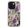 Θήκη Sonique 3D Flower Series για Oppo Reno15 Pro Max Βιολετί